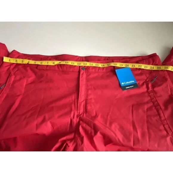 Columbia Men's Sz 3X Red Waterproof Bugaboo IV Snow Ski Pants Omni-Tech NEW - Picture 6 of 12